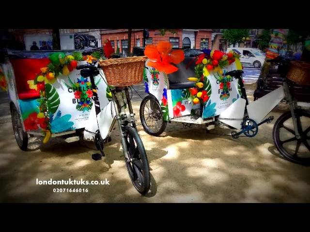 Customised Rickshaw In London - Tuktuk Hire